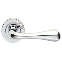 Manital Astro Lever on Round Rose - Polished Chrome