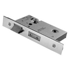 Easi-T Heavy-duty Stainless Steel Bathroom Lock-76mm(57mm Backset) - Satin Stainless Steel
