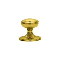 Carlisle brass Delamain Plain Mortice Knob (Concealed Fix) - Polished Brass