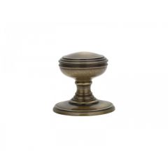 Carlisle brass Delamain Plain Mortice Knob (Concealed Fix) - Florentine Bronze