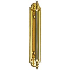 Carlisle Brass Chesham Pull Handle on Backplate - Polished Brass