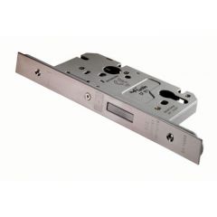 Easi-T Contract Stainless Steel Din Euro Profile Deadlock - Satin Stainless Steel