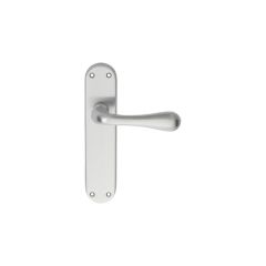 Manital Astro Lever on Backplate - Satin Chrome Latch