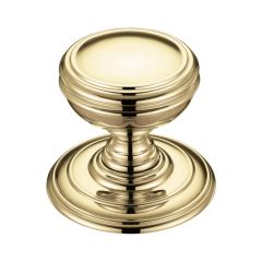 Fulton & Bray Mortice Knob (Concealed Fix) - Polished Brass