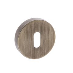 Forme Standard Profile Key Escutcheon  (Sold in Pairs) - Yester Bronze