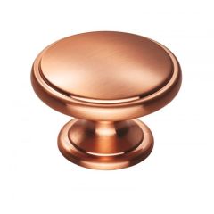 Carlisle Brass Oxford Cupboard Knob - Copper