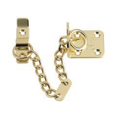 Zoo Heavy Duty Door Chain-Polished Brass - Polished Brass