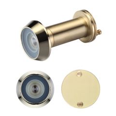 Zoo Door Viewer With Glass Lens - Polished Brass