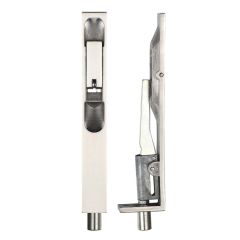 Zoo Lever Action Flush Bolt 150mm - Polished Stainless Steel