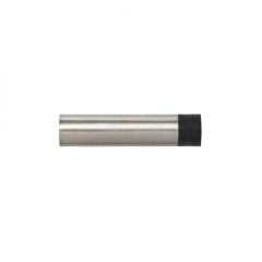 Zoo Hardware Stainless Steel Hollow Cylinder Door Stop without Rose-Satin Stainless Steel - Satin Stainless Steel