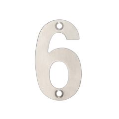 Zoo 76mm Stainless Steel Numerals - Satin Stainless Steel Number 6/9