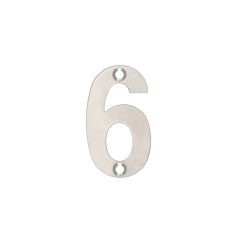 Zoo 50mm Stainless Steel Numerals - Satin Stainless Steel Number 6/9